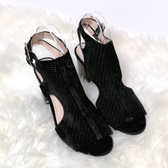 Louise et Cie Vanita Block Heel Booties Size 8 - Picture 1 of 6
